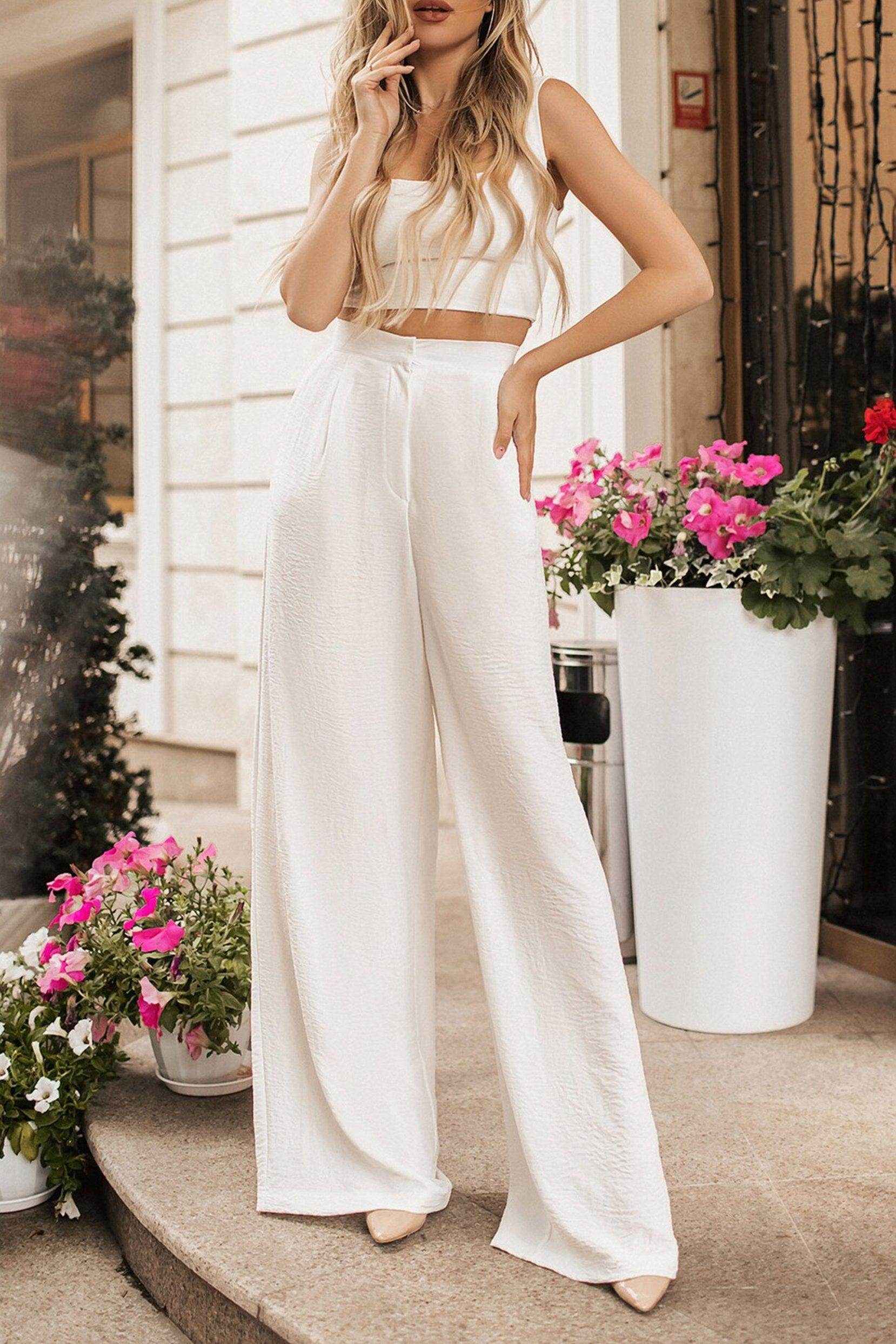 Two-Piece Floor Length Chiffon Dress CG0176 - COCOMELODY